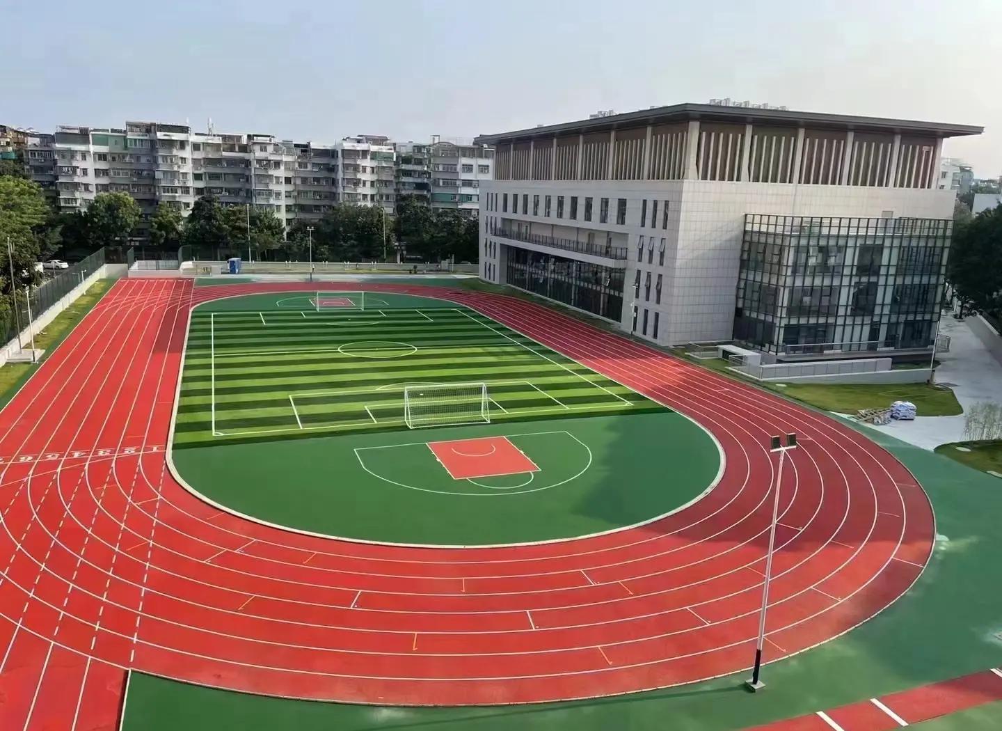 鄂州市硅PU材料塑胶篮球场 - 厂家